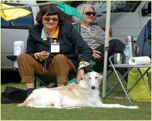 Sholly at his first show in Durack